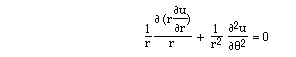 F(1,r) F(partial (rF(partialu,partial r)),r)  +  F(1,r^2)  F(partial^2u,partial theta^2) = 0
